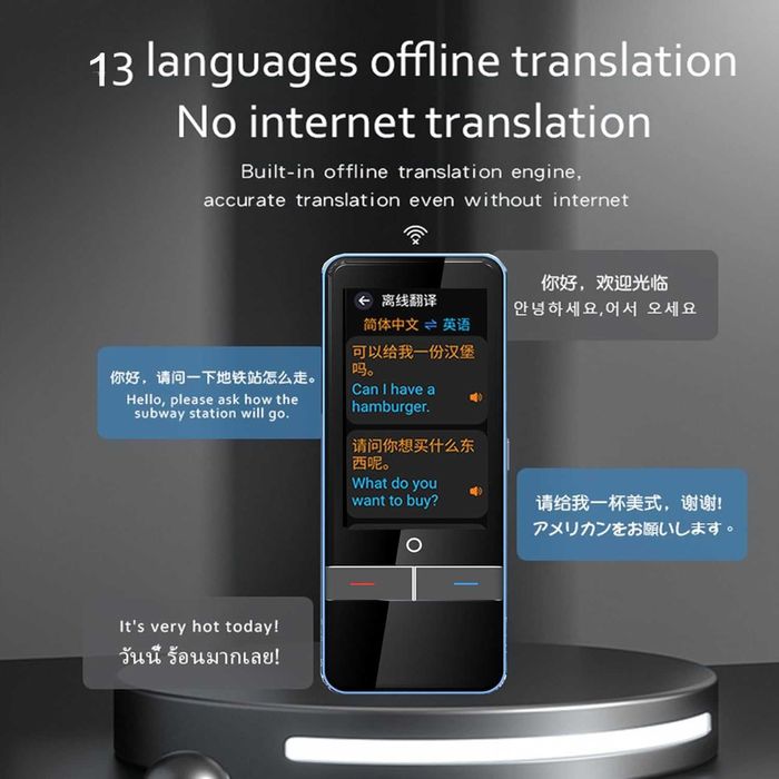 Преводач Интелигентен двупосочен Ai translator 148 Езика,Language