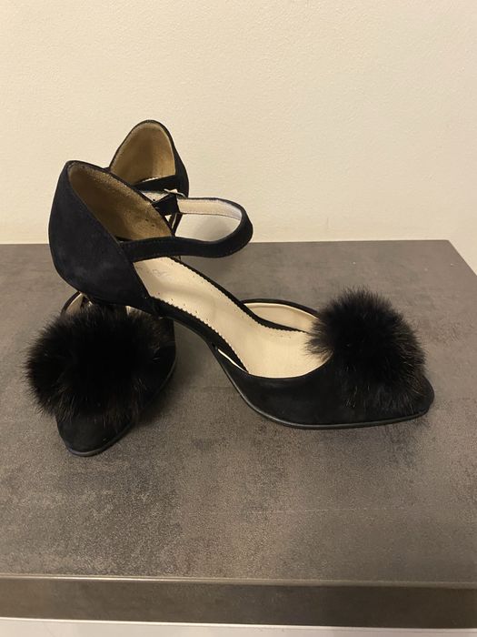 Pantofi stiletto negri