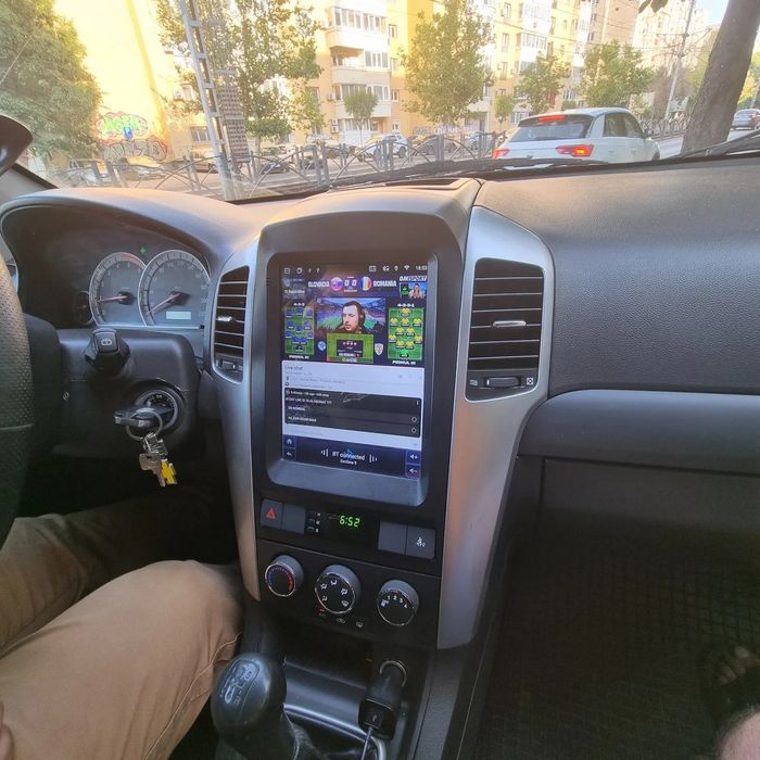 Navigatie Android Chevrolet Captiva Waze YouTube BT