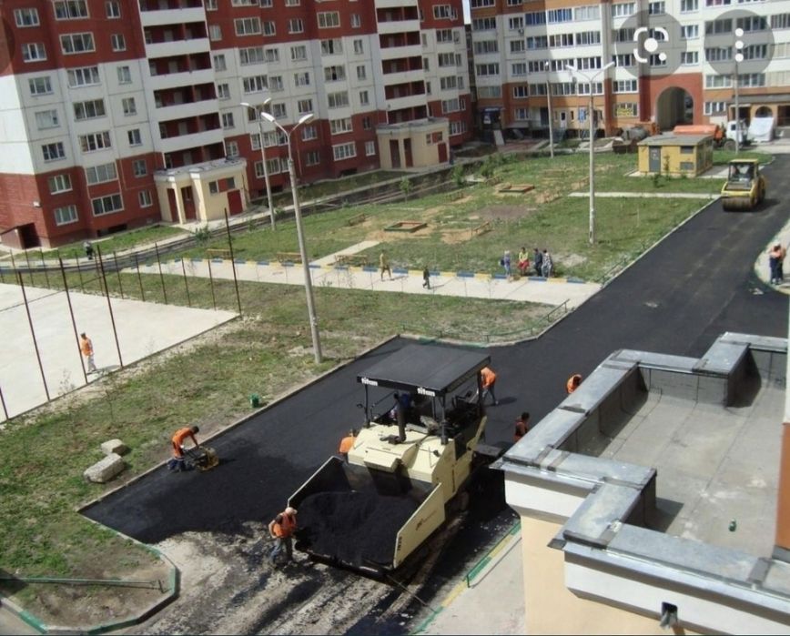 Асфальтирование дорога