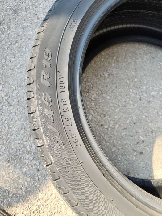 255/45/19" 4бр Pirelli scorpion verde, dot1619.7mm