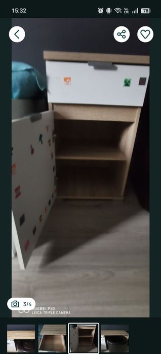 Birou copii simplu