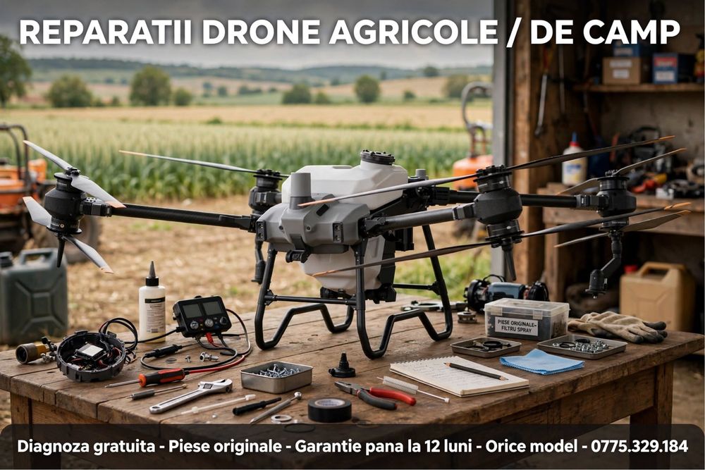 Reparatii Drone Agricole Agras T10 T20 T30 T40 - Garantie Gsm Store&Service