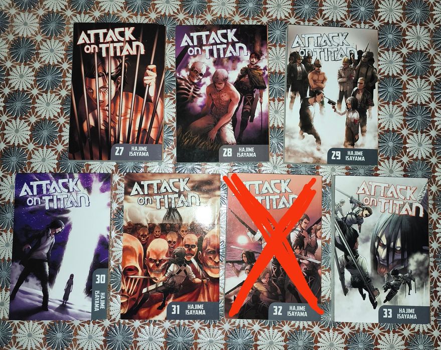 Attack on titan - Манга