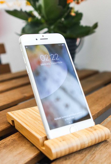 Telefon Apple, iPhone 7, 32GB, Silver, Foarte bun, Deblocat