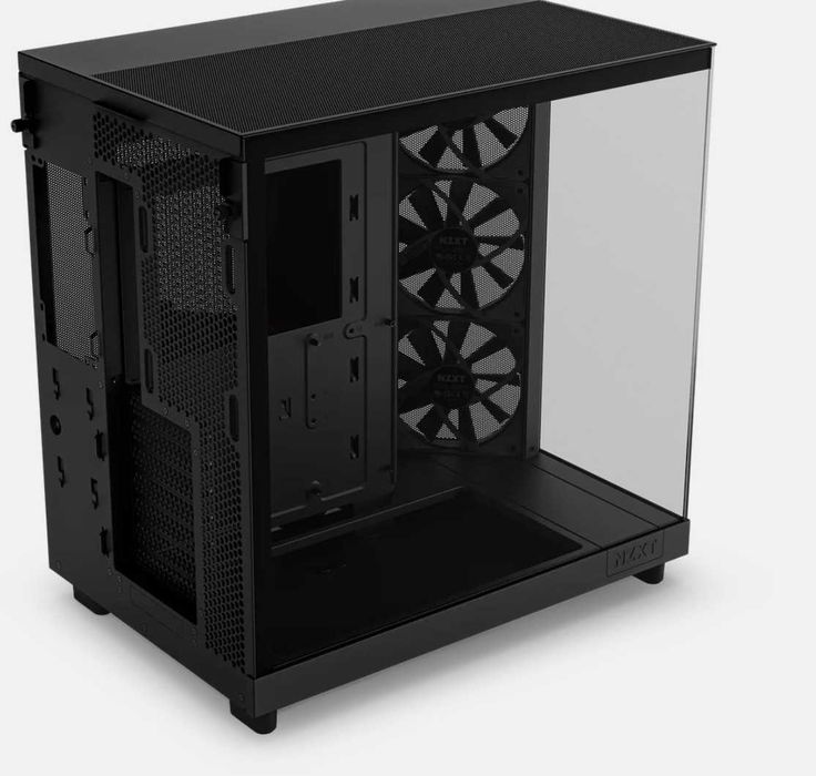НОВА ! Компютърна кутия NZXT H6 Flow Matte Black