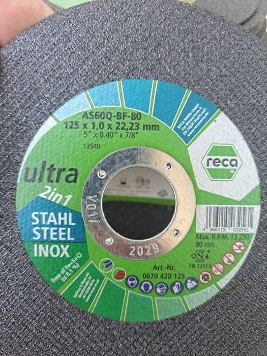 Vind disc taiere metal 125mm Reca calitate 1