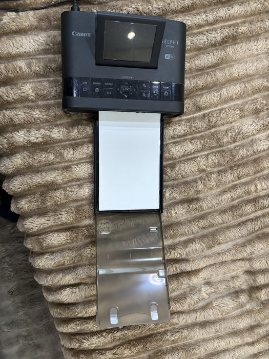 Фото принтер Canon Selphy CP1300 WiFi, AirPrint, Черен