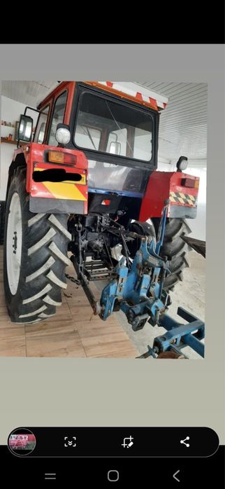 Tractor + plug+ remorca +freza