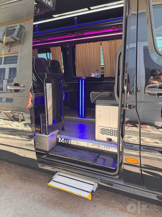 Mercedes-Benz Sprinter VIP | Qora VIP | Aeroport | Transfer | VIP |