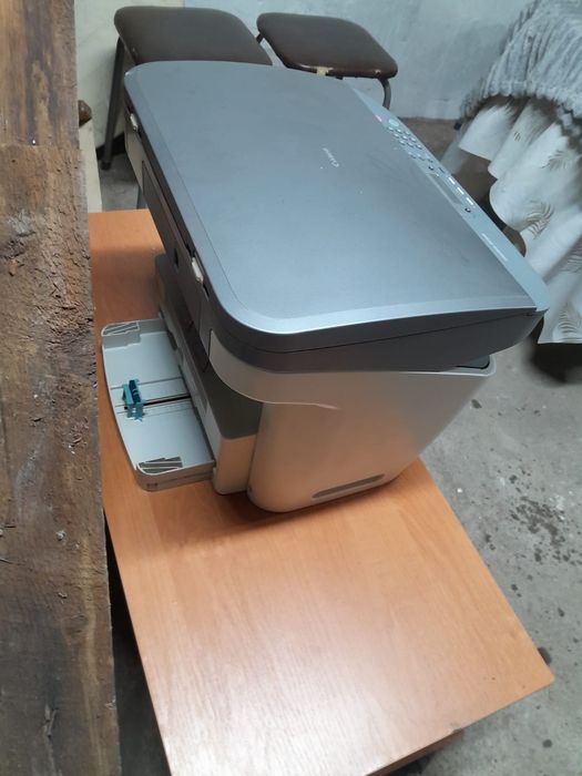 Коляска и принтер