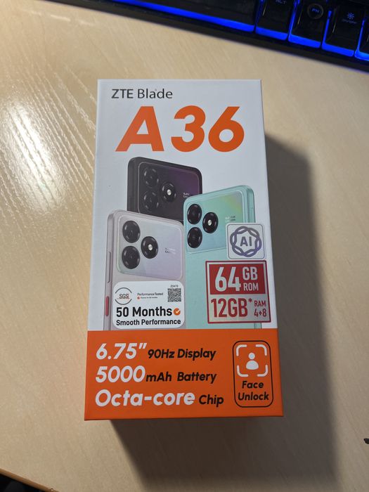 Продам смартфон Zte абсолютно новый