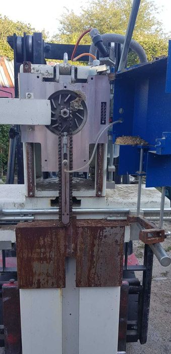 Masina scobit frezat cu lant / Morteza