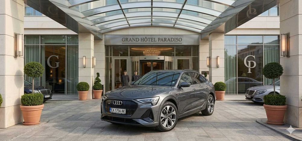 Луксозен автомобил с шофьор за балове, сватби и специални поводи – AUDI e tron 55 quattro/408к.с