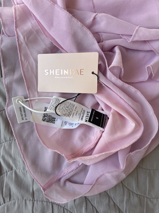 Коектна рокличка в пастеленорозово