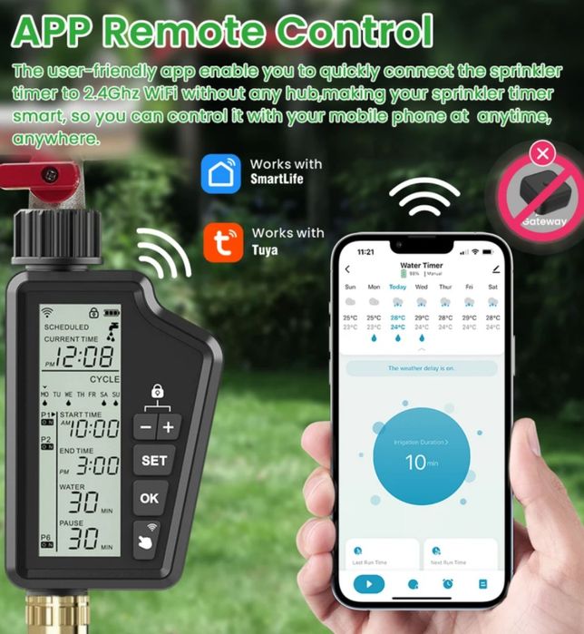 WIFI Контролер за поливане