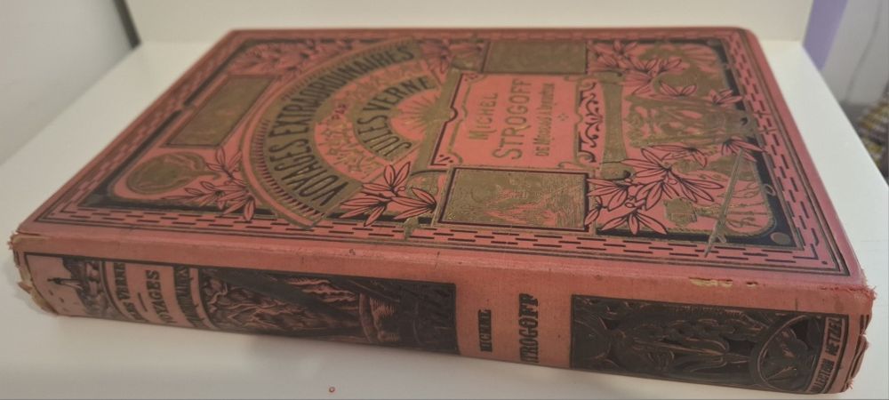 Carte veche Jules Verne – Michel Strogoff (1898) – ediție Hetzel ilustrată, de colecție