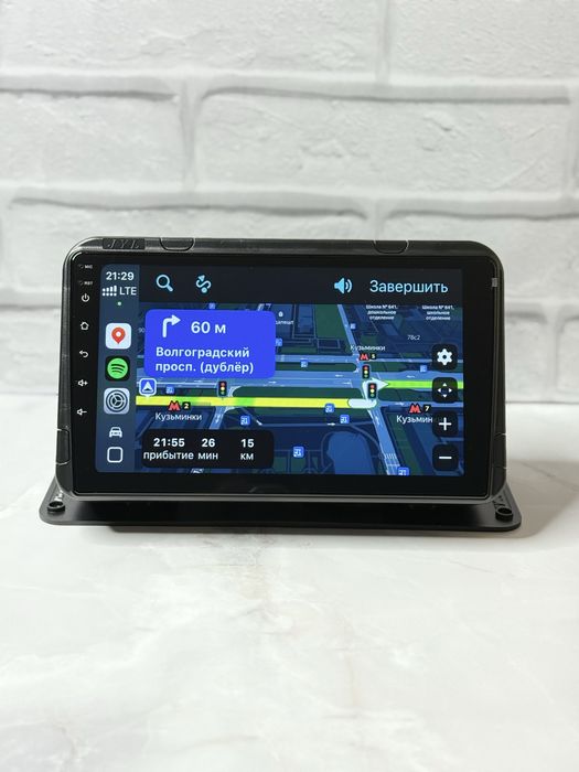 Магнитола для любого авто андроид 13 с рамкой WiFi