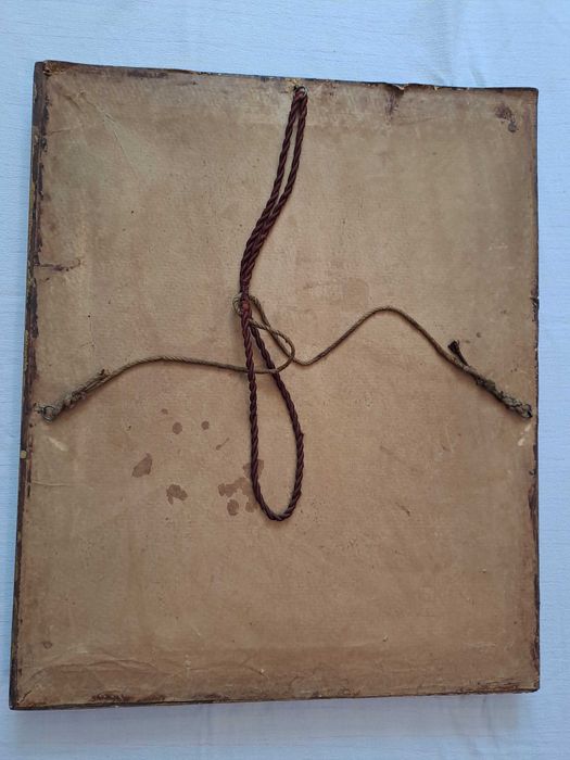 tablou vechi romanesc reproducere tiganca de theodor aman 70/58 cm