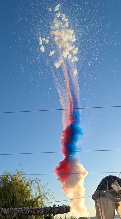 Artificii colorate, de zi, artificii, pentru cununii, gender reveal