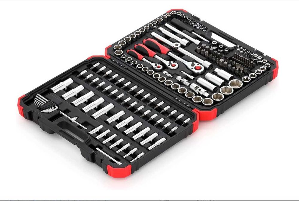 Gedore Red 172 части Комплект 1/2"-3/8"-1/4" камъни  Тресчотка Гедоре