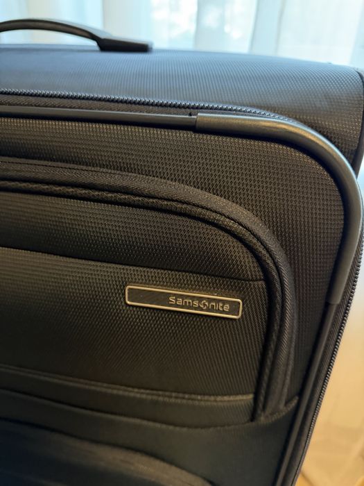 Голям текстилин куфар на Samsonite
