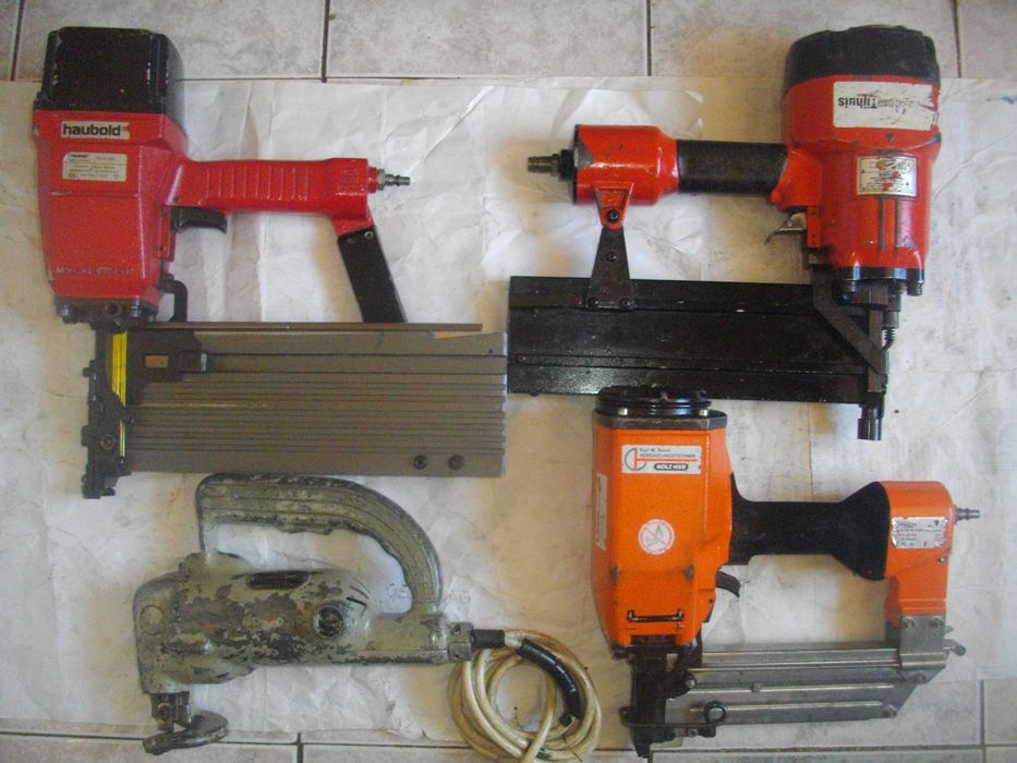 Пневматичен Такер Промишлен HALBOUD Ел.Ножица реже ламарина 2,5мм AEG