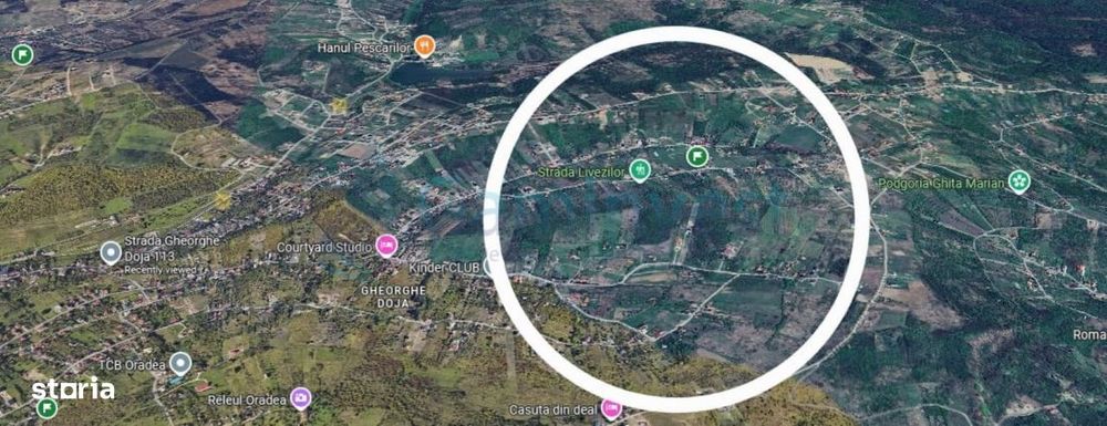 Teren intravilan, zona Gheorghe Doja, Oradea, Gaminvest, V4529A