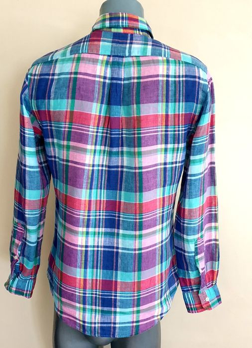 POLO Ralph Lauren Len/ Лен Slim Fit / S  ОРИГИНАЛ! Мъжка Ленена Риза