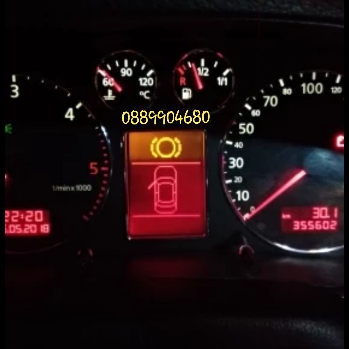 Display FULL FIS VW AUDI A3 A4 A6 VDO LCD дисплей - НОВИ