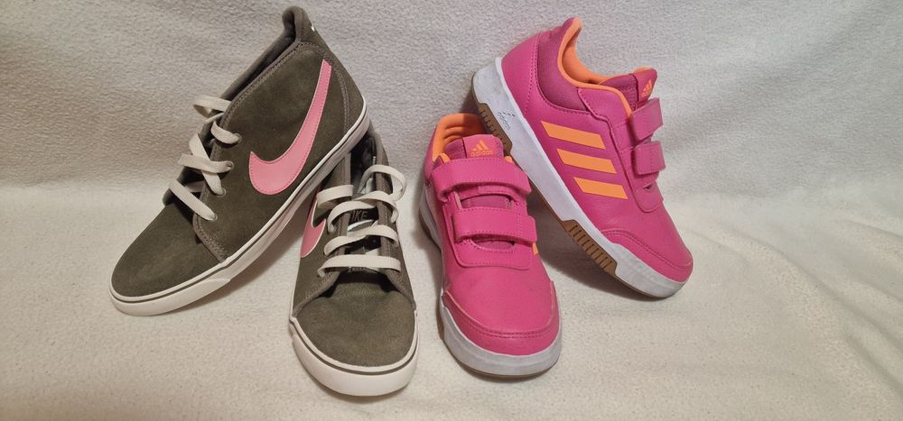 Детски маратонки номер 35, 5 и 36 Адидас и Найк