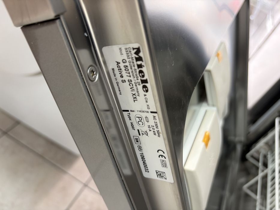Miele G 5077 scVi XXL миялна за пълно вграждане AutoOpen/24 мес гаранция