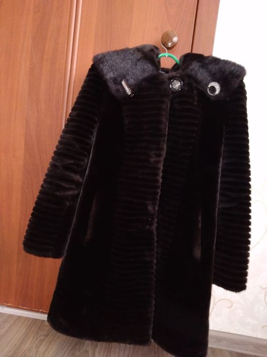 Шуба,искусственный мутон