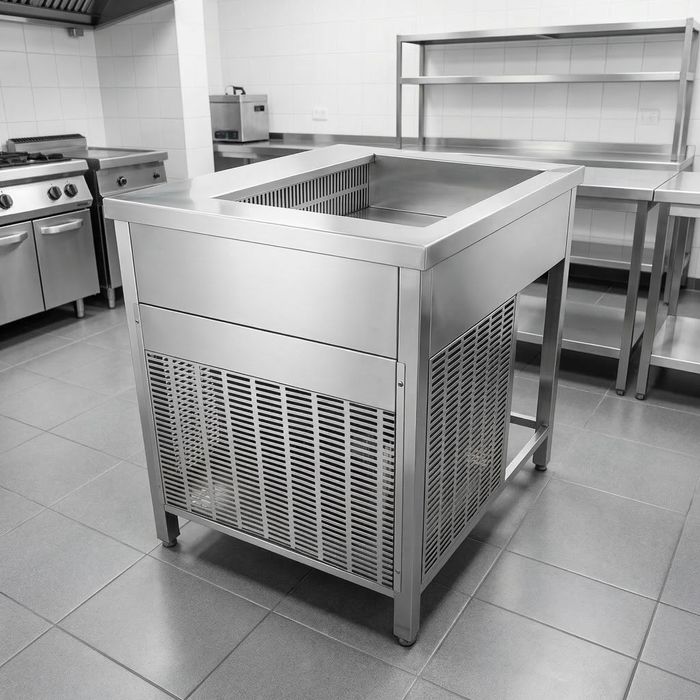 Професионална хладилна салатна маса (саладета)