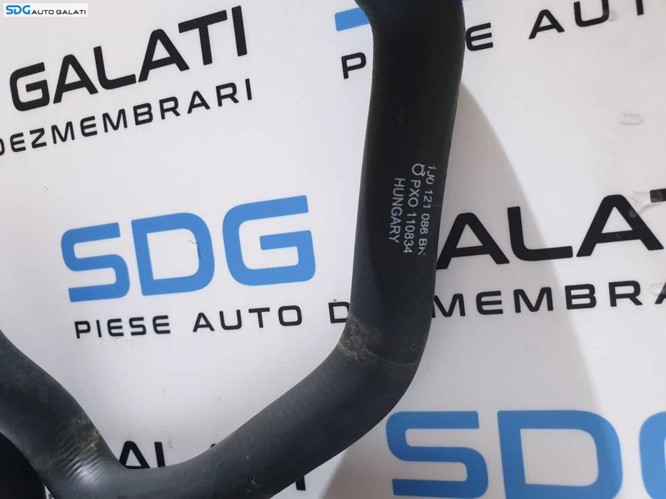 Set Furtun Furtunuri Conducta Conducte Apa Radiator Racitor Ulei Temoflot Audi TT 8N 1.8 T AUM AUQ ARY BVP BVR 1999 - 2006 Cod 1J0121086BR