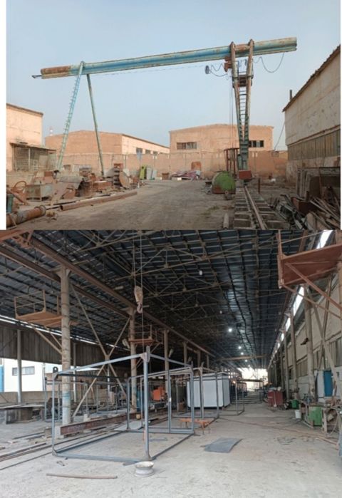 1,8 gektar maydonda tayyor metall zavodi temir vetka bilan sotiladi