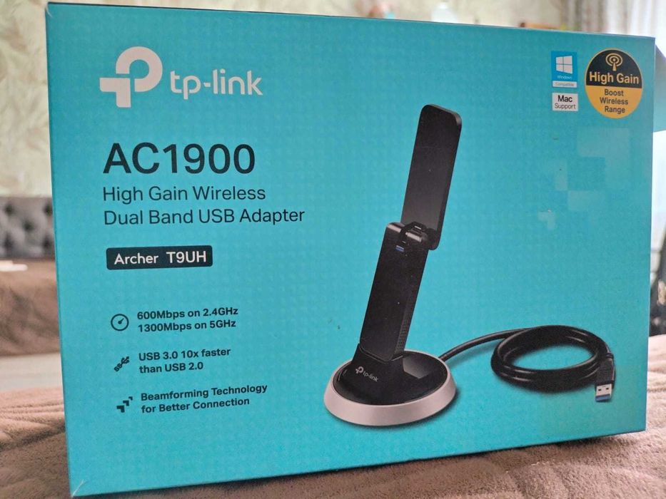 Wi-Fi адаптер TP-Link Archer T9UH.