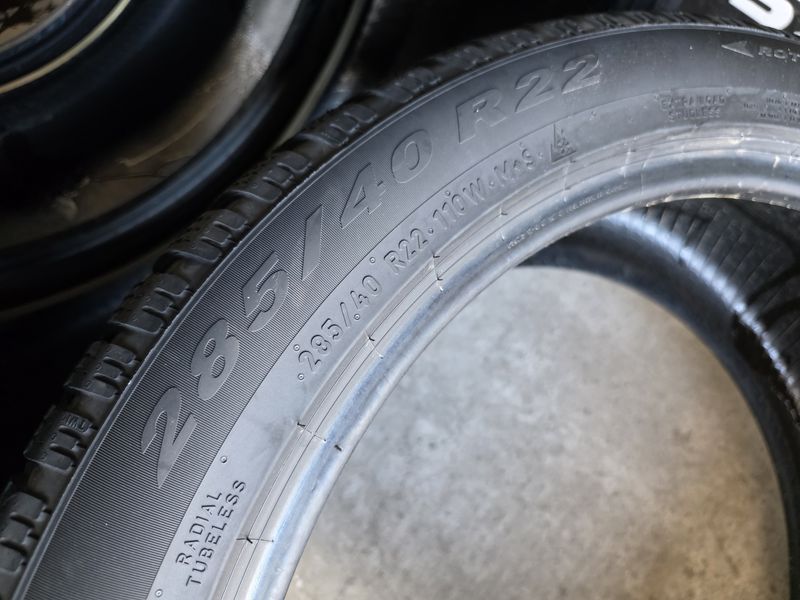 285/40/22 PIRELLI 2бр