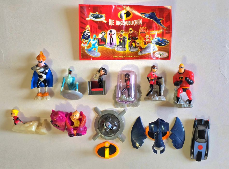 Пълни серии от Kinder Surprise