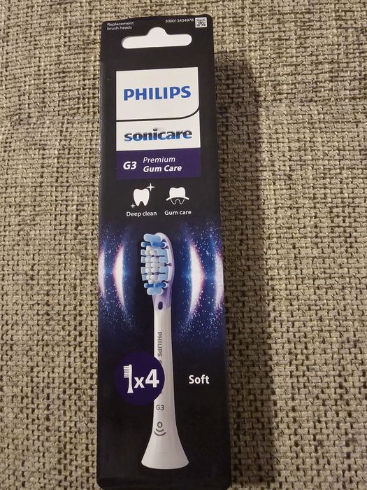 Rezerve Philips Sonicare Gum Care HX9054/87, pachet de 4 capete de periere