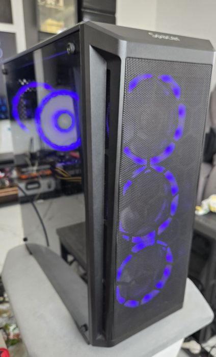 PC Gaming i5 9500-6core /RX580-8GB ddr5 / 16GB DDR4+ SSD + HDD + Monitor 24” + Tastatură + Mouse