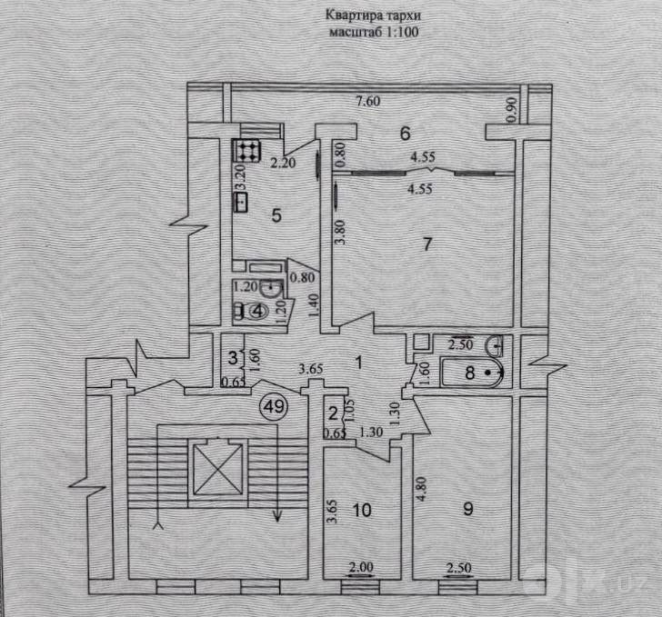 Срочна продаётся 3 комнат Arzon narxda