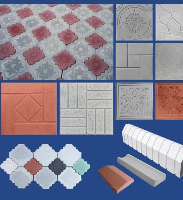 Тротуарная плитка, брусчатка, поребрики