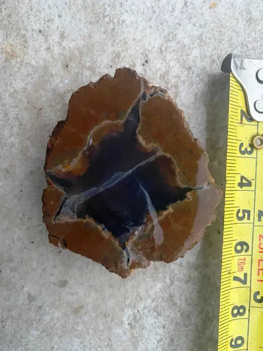 3 agate nodul, originare SUA, Thunderegg Oregon
