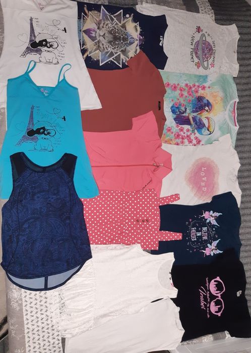 Блузки+потници ръст-152см.