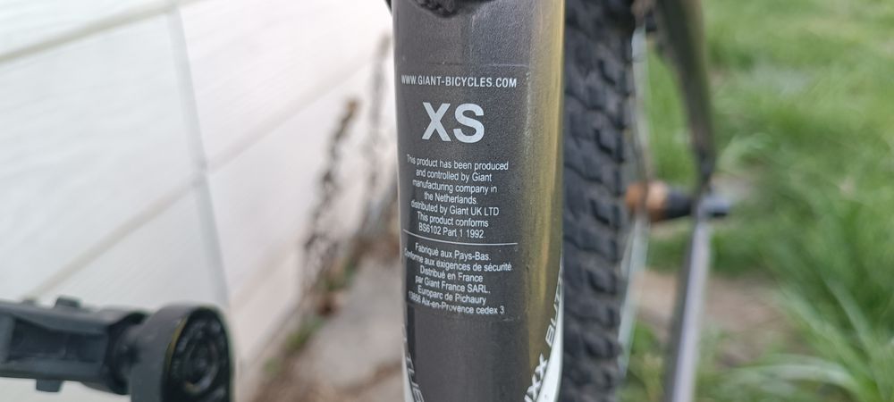 Алуминиев велосипед GIANT Boulder XS 26'