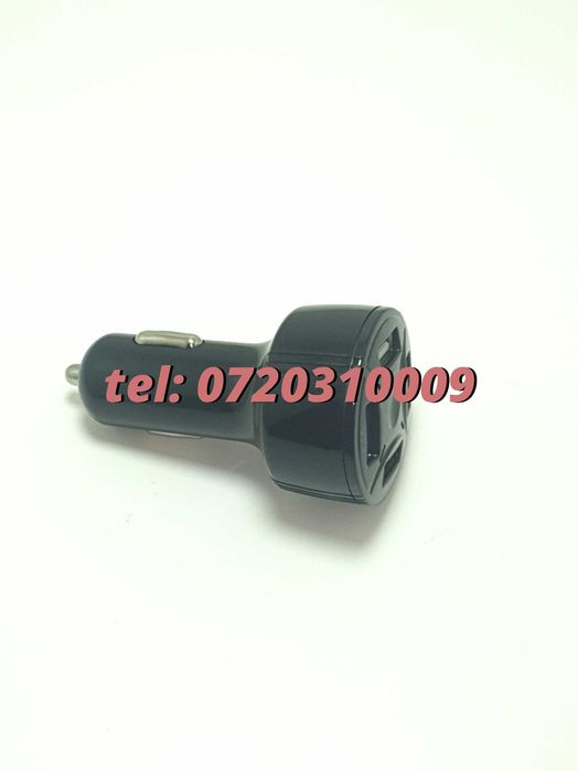 Incarcator Universal Masina Auto 4 Porturi Bricheta Usb Qc Fastcharge