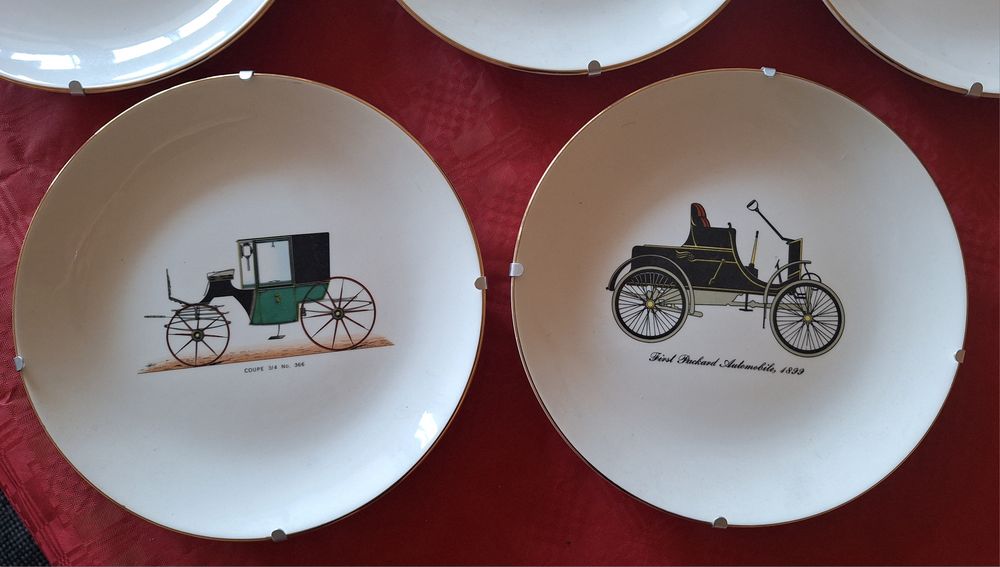 Retro auto - farfurii