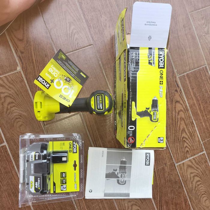 Set scule Ryobi ONE HP brushless noi