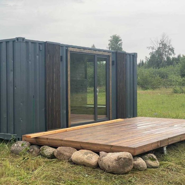 Piloni pentru fundatii insurubate case, tiny house, case lemn, cabane